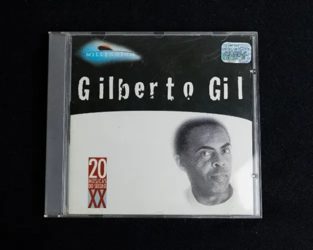 CD Gilberto Gil - 20 Músicas do Século XX - Coleção Millennium