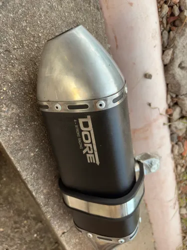 Escapamento Dore retrô 150 esd