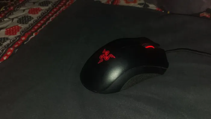 Mouse Gamer Razer DeathAdder Essential 6400 DPI - usado e Higienizado