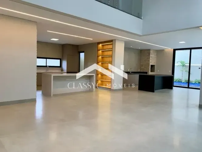 Casa em condomínio fechado em Uberlândia Jardim Sul, 4 suítes com suíte casal (closet e h