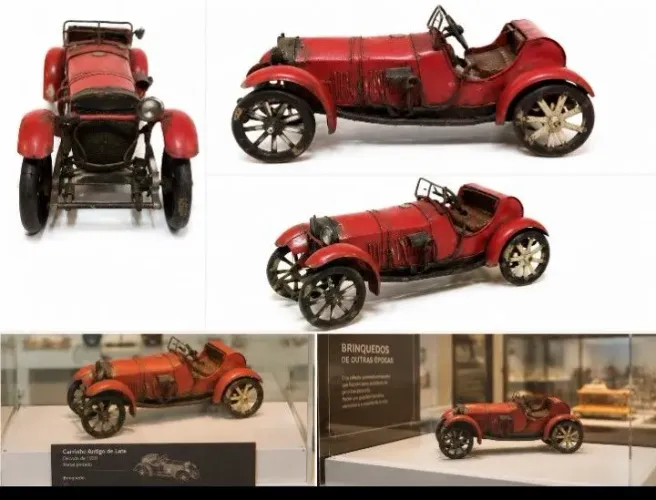 Carrinho vintage. 1920 a 1930. Colecionava