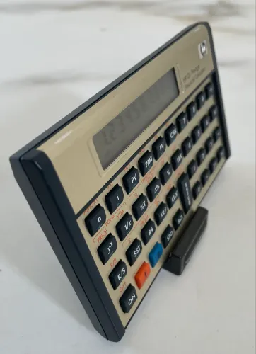Calculadora HP Prestige Silver original