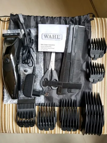 Máquina de Cortar Cabelo Wahl Sem Fio - Kit Completo