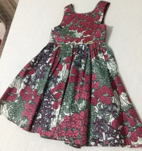 VESTIDO INFANTIL ANIME TAMANHO 08