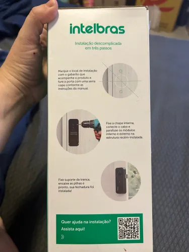 Fechadura eletrônica Intelbras