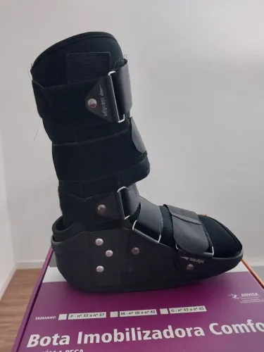 Bota imobilizadora ortopédica
