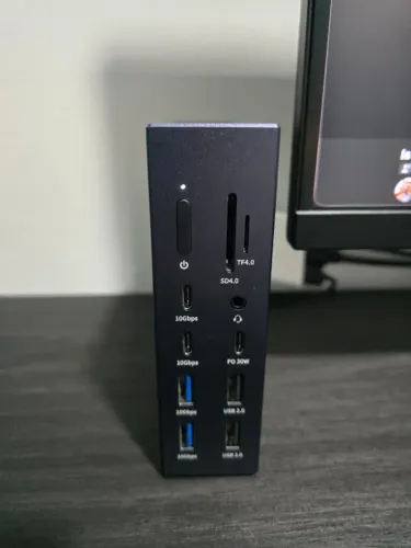 ACASIS HUB Dock Station 21 em 1 Thunderbolt 4 40gbps Hdmi 8k NOVO!
