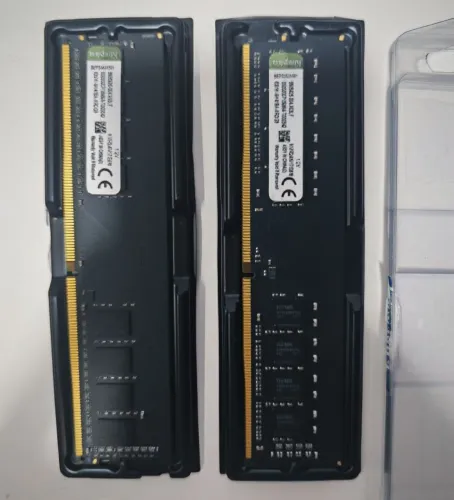 Kit 16GB RAM DDR4 2666MHz Kingston Original R$500 Par ou Troca Placa de Vídeo