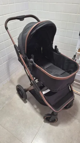 Carrinho de bebê Galzerano com Moisés + Bebê conforto