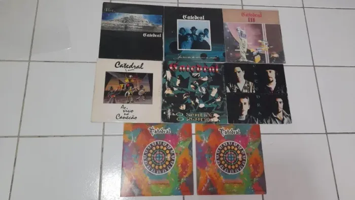 LP Catedral - Discografia completa em Vinil - 8 álbuns