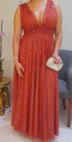 Vestido de festa lindissimo, usado apenas 1 vez