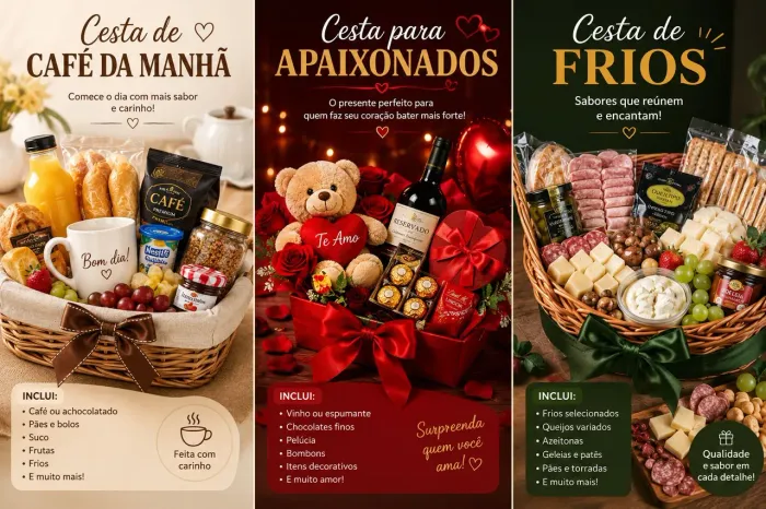 Cesta, presentei quem você ama