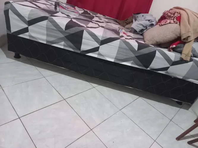 Cama box solteiro 