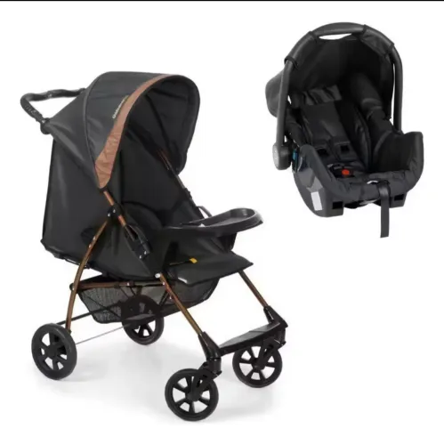 Kit de carrinho de bebê com bebê conforto Romano Galzerano