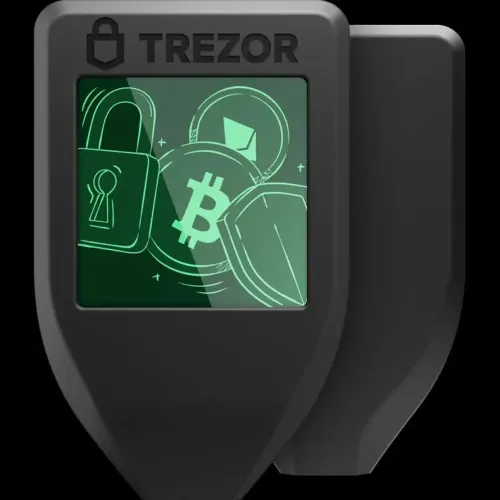 Trezor Model T C/ Tela Touchscreen Suporta Várias Moedas SWAP Embutido Dentro da Carteira
