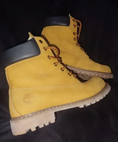 Bota de couro masculino original Timberland 