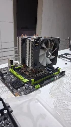 Kit Xeon e5 2640 V4 + placa mãe X99 LGA2011 + cooler box Rise mode