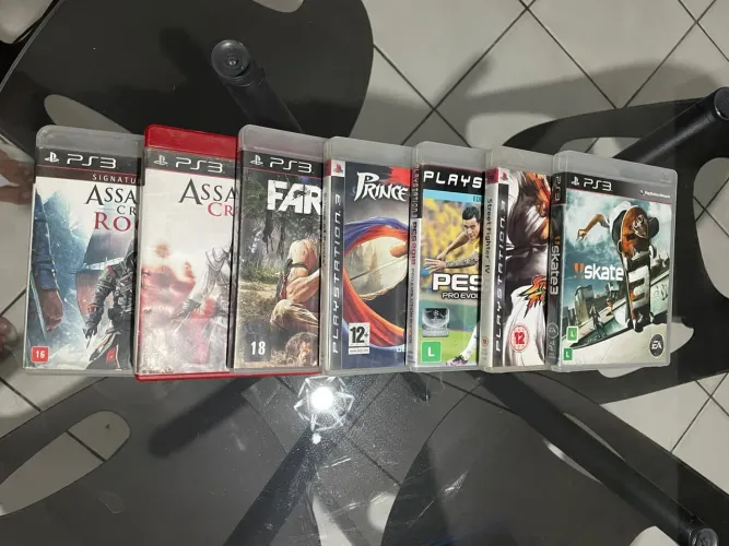 Lote de jogos PS3
