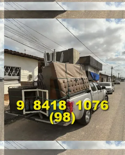 Frete disponível em Jaracaty e Quintas do Calhau, preço justo para suas viagens!