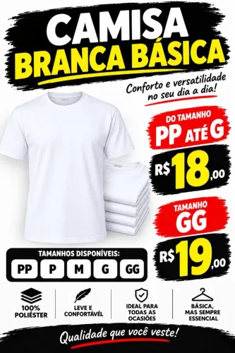Camisas pp brancas