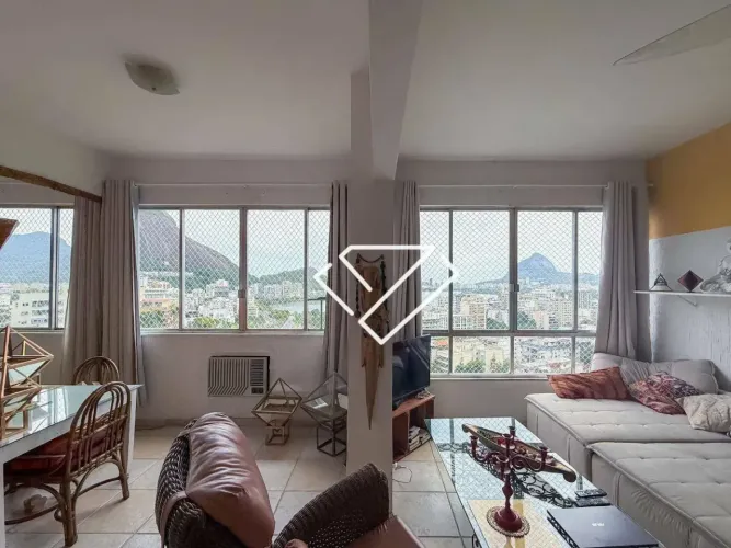 Apartamento com 1 dormitório à venda, 60 m² por R$ 1.050.000,00 - Jardim Botânico - Rio de