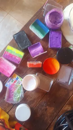 Tintas para pintura pele