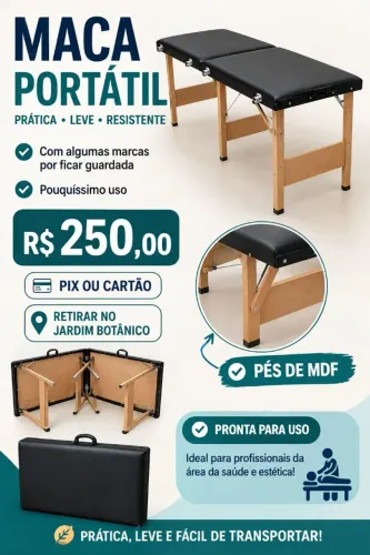 Maca portátil