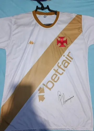 Camisa do Vasco da gama autografada