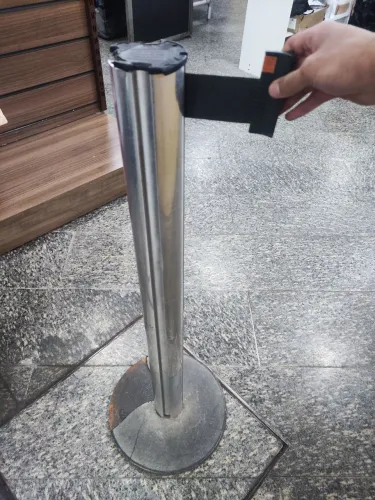 8 Pedestais de fila
