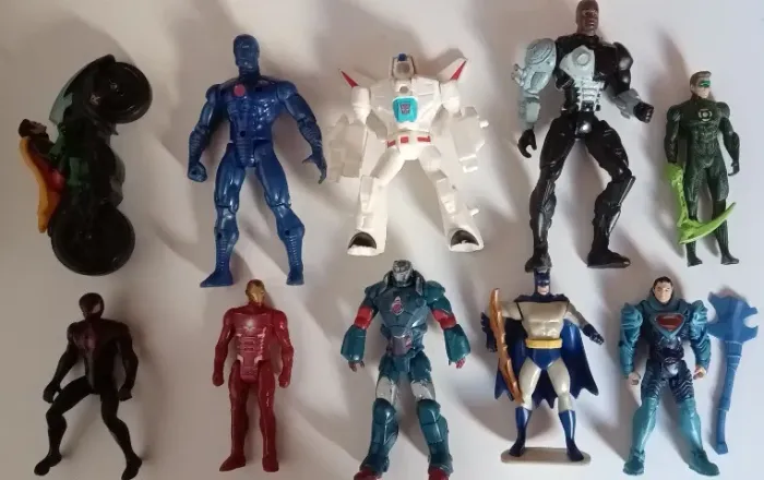 Lote bonecos marvel Dc diversos