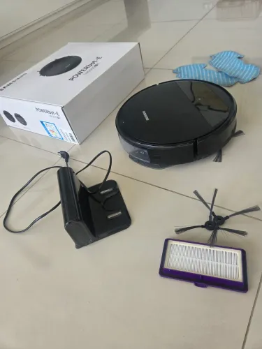Robô Aspirador Samsung Powerbot VR500 WiFi, usado, bom estado.