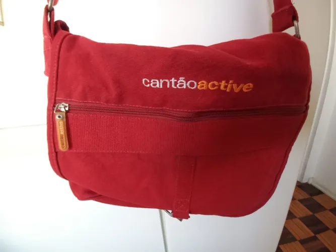 Bolsa de lona, estilo carteiro, transversal Cantão