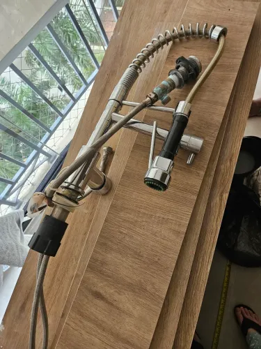 Torneira gourmet monocomando com filtro marca Delinea