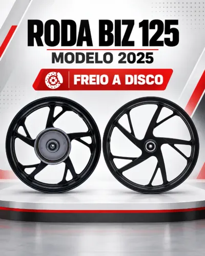 roda biz 125 2025 -2026  pe de galinha par 
