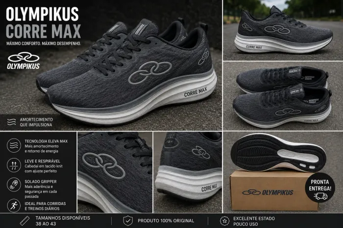 Tenis de Corrida Olymicus Corre Max