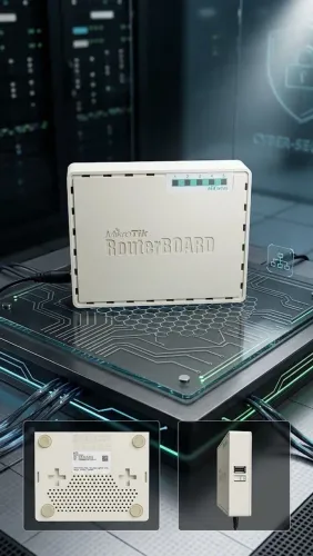 Roteador MikroTik hEX RB750Gr3