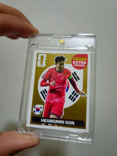 Figurinha Panini Extra Sticker Gold Copa 2026 Heung-min Son RARA