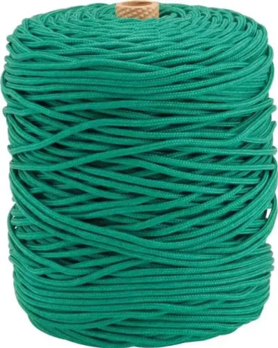 Corda Multifilamento Vonder Trançada 3mmx277m Verde