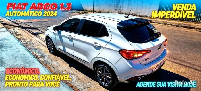 Fiat Argo Drive 1.3 8V Flex Aut. 2024