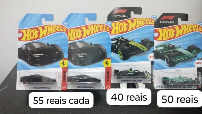 hot wheels f1 and ferrari