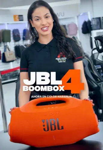 JBL Boombox 4, Orange, Nova na Caixa, Nota Fiscal, Garantia!