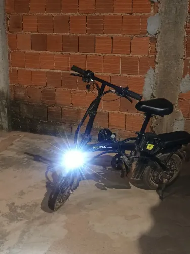 Bike Elétrica Com Farol LED
