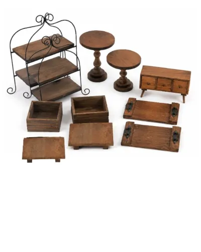 Kit decoração rústico