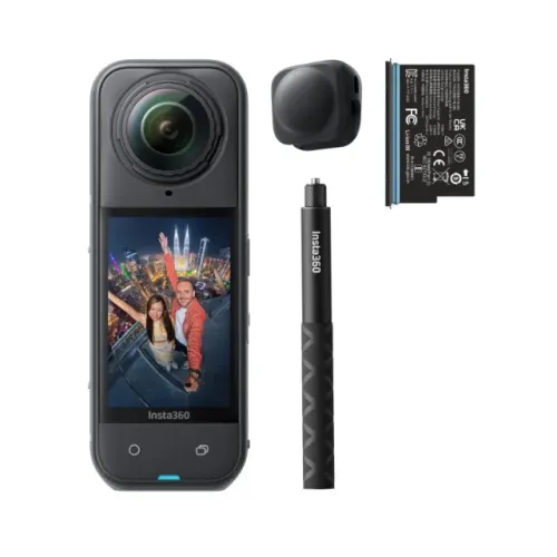 INSTA360 X5 + BATERIA EXTRA + BASTÃO - ORIGINAL NF