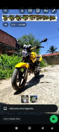 CBX 250 Twister Bom estado.