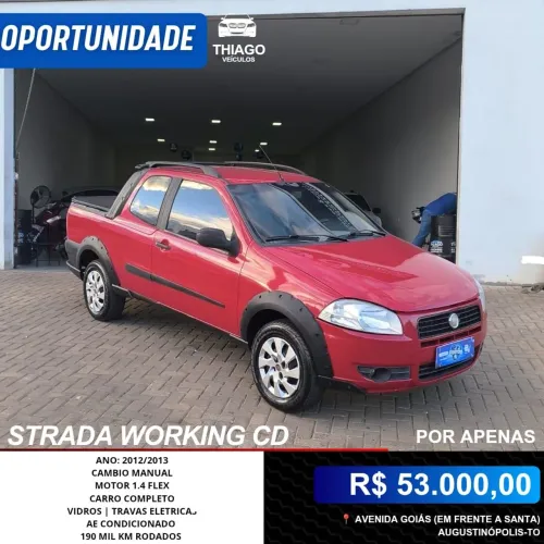 Fiat Strada Working 1.4 MPI Fire Flex 8V CD 2013