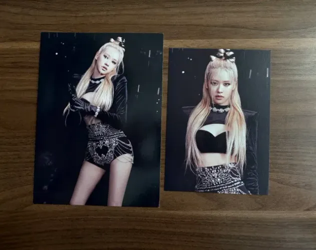 Blackpink - Rose postcards do álbum Born Pink