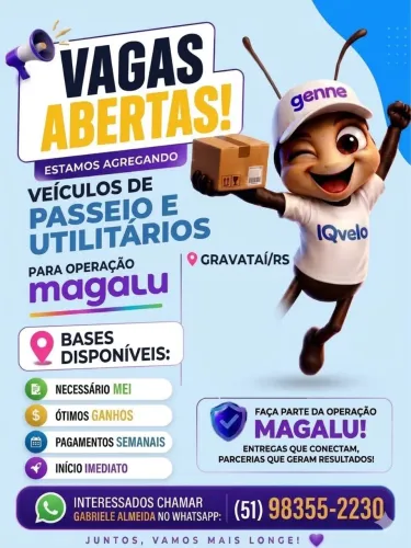 Agregamos veículos 