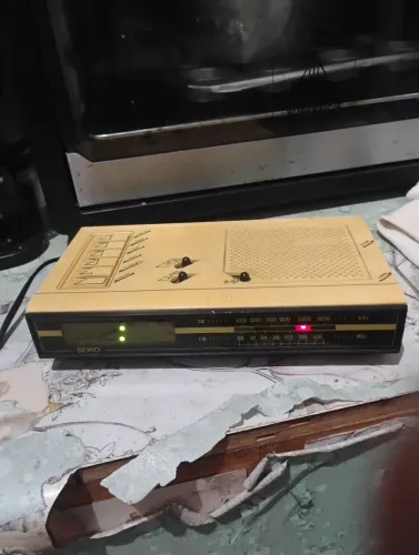 Rádio Relógio Seiko 80/90