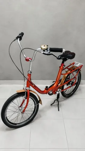 Bicicleta Dobrável Aro 20 Estilo Retrô/Colecionador!